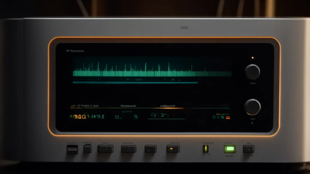 a router showcasing its illuminated status indicators.
